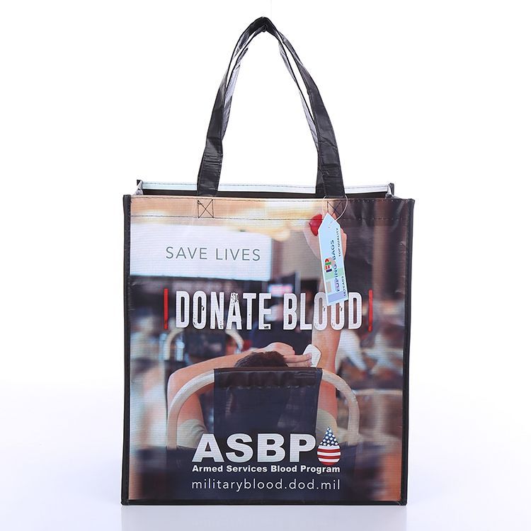 RPET non-woven sew bag with lamination